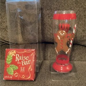 Raise the Bar Beer Glass